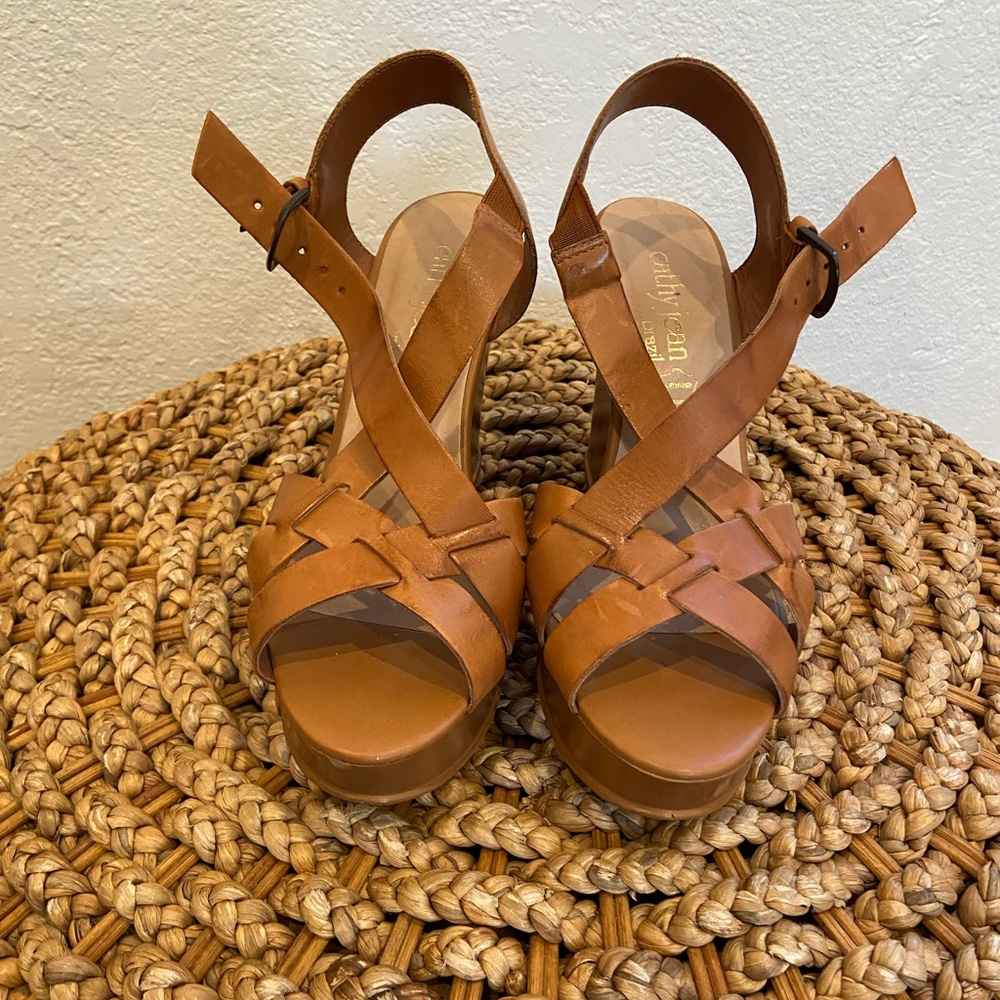 Cathy Jean Platform Wedges